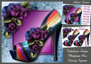 Fabulous Stripe Platform Lacey Square