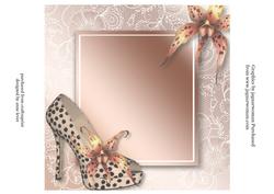 Insert for Africa Shoe & Orchid Lacey Square
