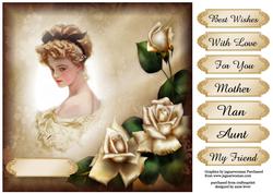 Antique Roses with Vintage Beauty