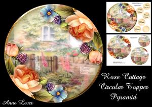 Rose Cottage Circular Topper Pyramid Mini Kit