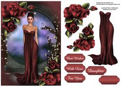 Magenta Elegance & Roses