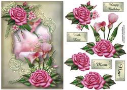 Gorgeous Pink Roses & Lilies