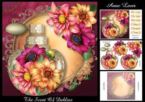 Gorgeous Perfume Bottle - the Scent of Dahlias