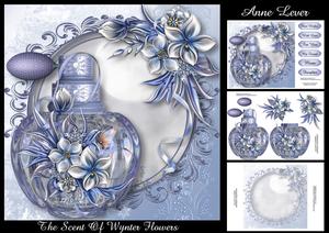 Gorgeous Perfume Bottle - the Scent of Wynter Flowers
