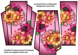 Art Deco Stacker Topper - Dahlia