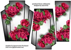 Art Deco Stacker Topper - Celebration Roses