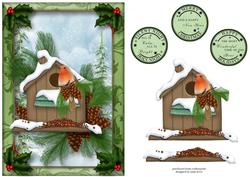 The Winter Birdhouse