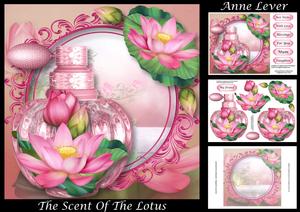 Gorgeous Perfume Bottle - the Scent of the Lotus