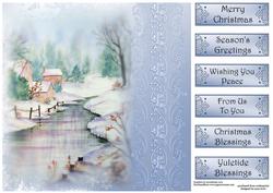 Watercolour Snowy River