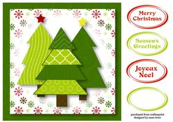 Snowflakes & Christmas Trees