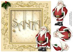 'santa' in Gold