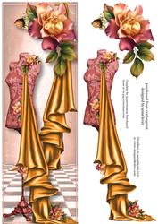 Couture Mannequin & Sunset Roses Large Dl