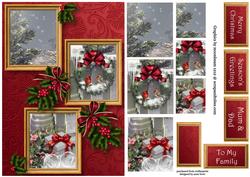 The Christmas Balcony Frame Trio