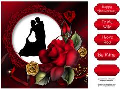 The Dancing Couple & the Red Rose
