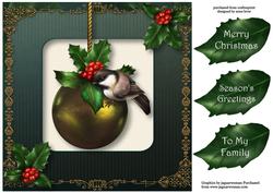 The Christmas Holly Bird