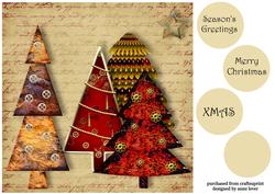 Steampunk Christmas Trees