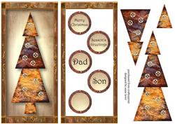 Steampunk Rusty Christmas Tree Dl - Male