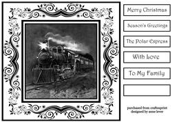 Monochrome the Polar Express