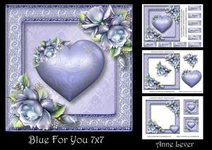 Blue for You 7x7