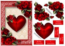 The Valentine Rose A5