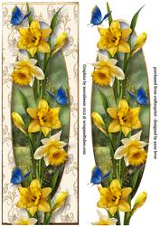 Beautiful Spring Daffodils Large Dl