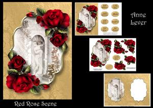 Red Rose Scene