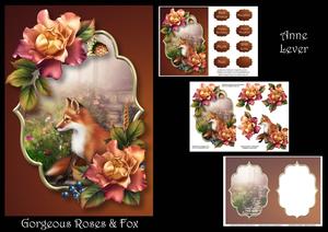 Gorgeous Roses & Fox