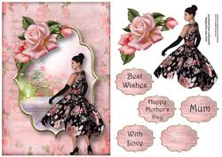 Ladies Day with Pink Roses