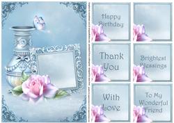 Frosted Pastel Rose