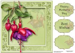 Fabulous Fuschia 8x8 Quick Topper