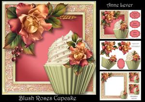Blush Roses Cupcake Mini Kit