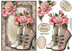 Steampunk Boots & Edwardian Roses