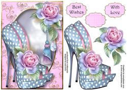 The Eccentric Shoes & Pastel Roses