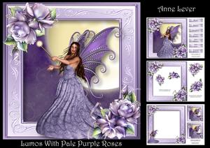 'lumos' with Pale Purple Roses Mini Kit