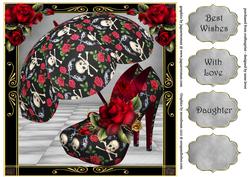 Guns N Roses Shoes & Parasol 8x8 Quick Topper