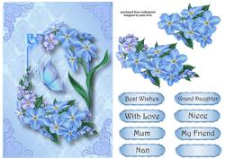 Fabulous Forget Me Nots A5