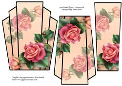Art Deco Stacker Topper - Downton Roses