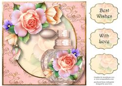 The Scent of Spring Roses 8x8 Quick Topper
