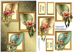 Vintage Millinery Frame Trio