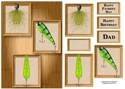 Fishing Lures - Male Frame Trio