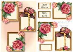 Downton Millinery Frame Trio