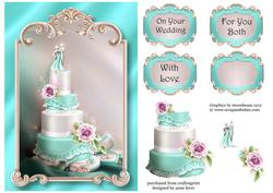 Wedding at Tiffany's - Stunning Cake A5