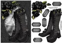 Beautiful Boots - Fabulously Gothic A5