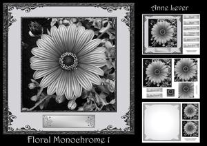 Floral Monochrome 1