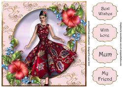 Fashionably Florale 8x8 Quick Topper