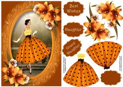 Fabulous Fifties with Orange Lilies
