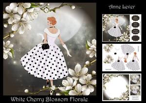 White Cherry Blossom Florale
