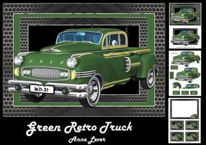 Green Retro Truck Mini Kit