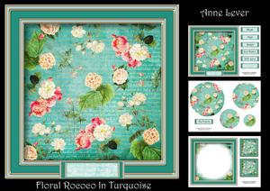 Floral Rococo in Turquoise Mini Kit