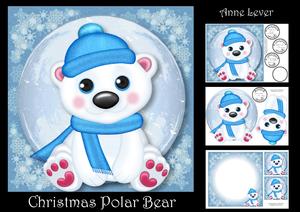 Christmas Polar Bear Mini Kit